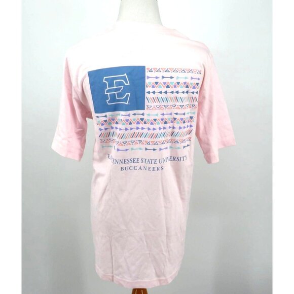 Champion Medium Pink ETSU Buccaneers Short-Sleeve T-Shirt NWT - Picture 3 of 4